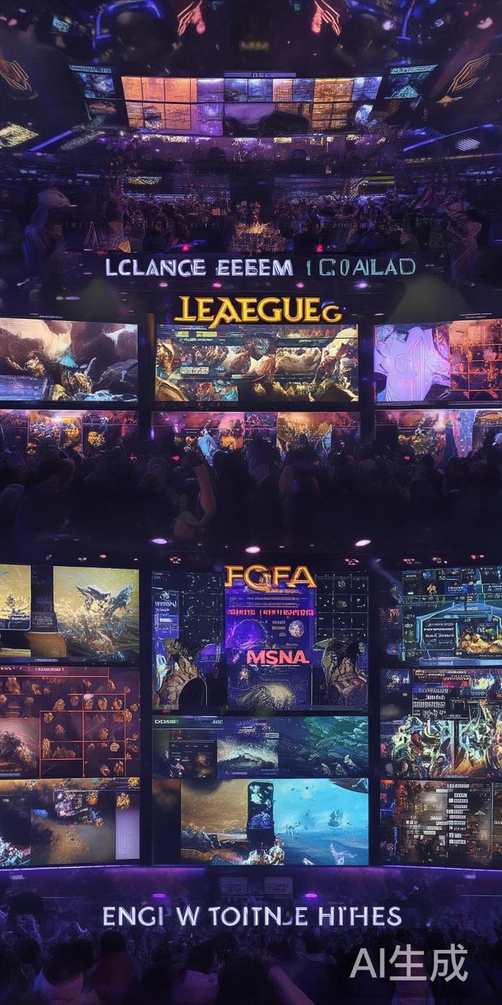在全球电竞市场中，某些游戏因其激烈的竞技性和庞大的